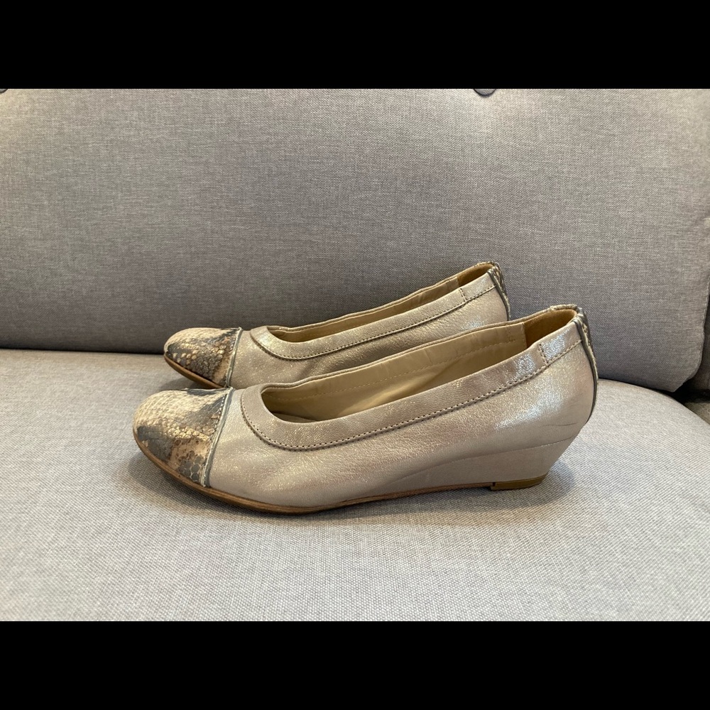 AGL metallic shoes size 38
